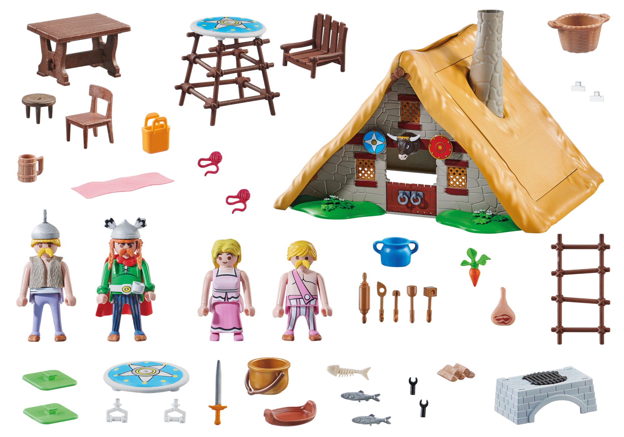 Playmobil New Sets of Asterix Obelix Roman Troop 71160 70934 70933