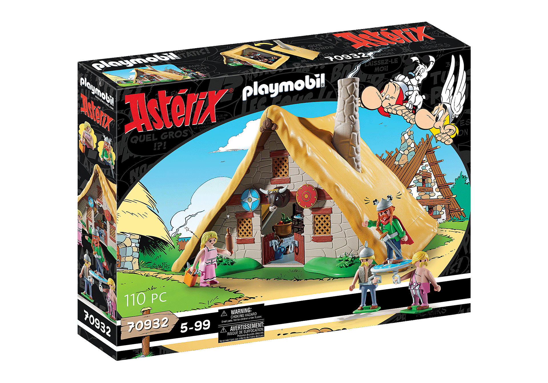 70932 Asterix: Hasarengazfix kunyhója zoom image2