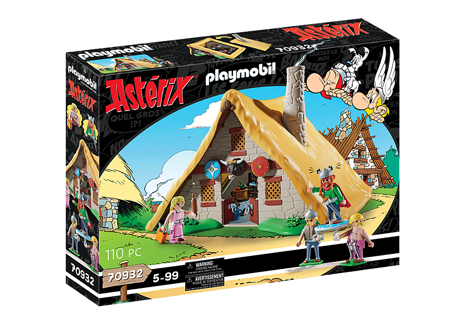 70932 Astérix : La hutte d'Abraracourcix detail image 3