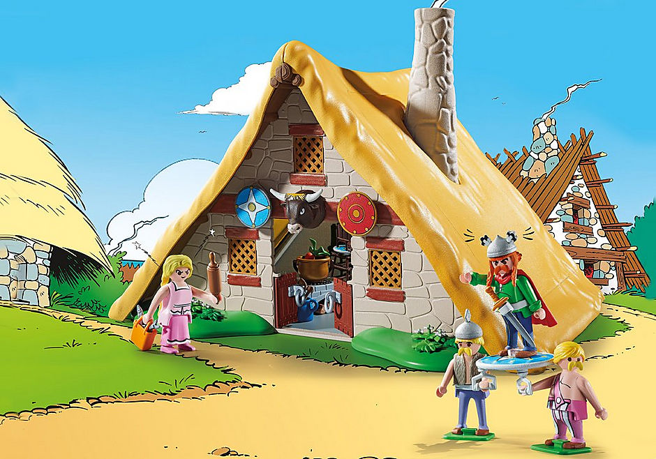 70932 Asterix : Hut of Vitalstatistix detail image 1