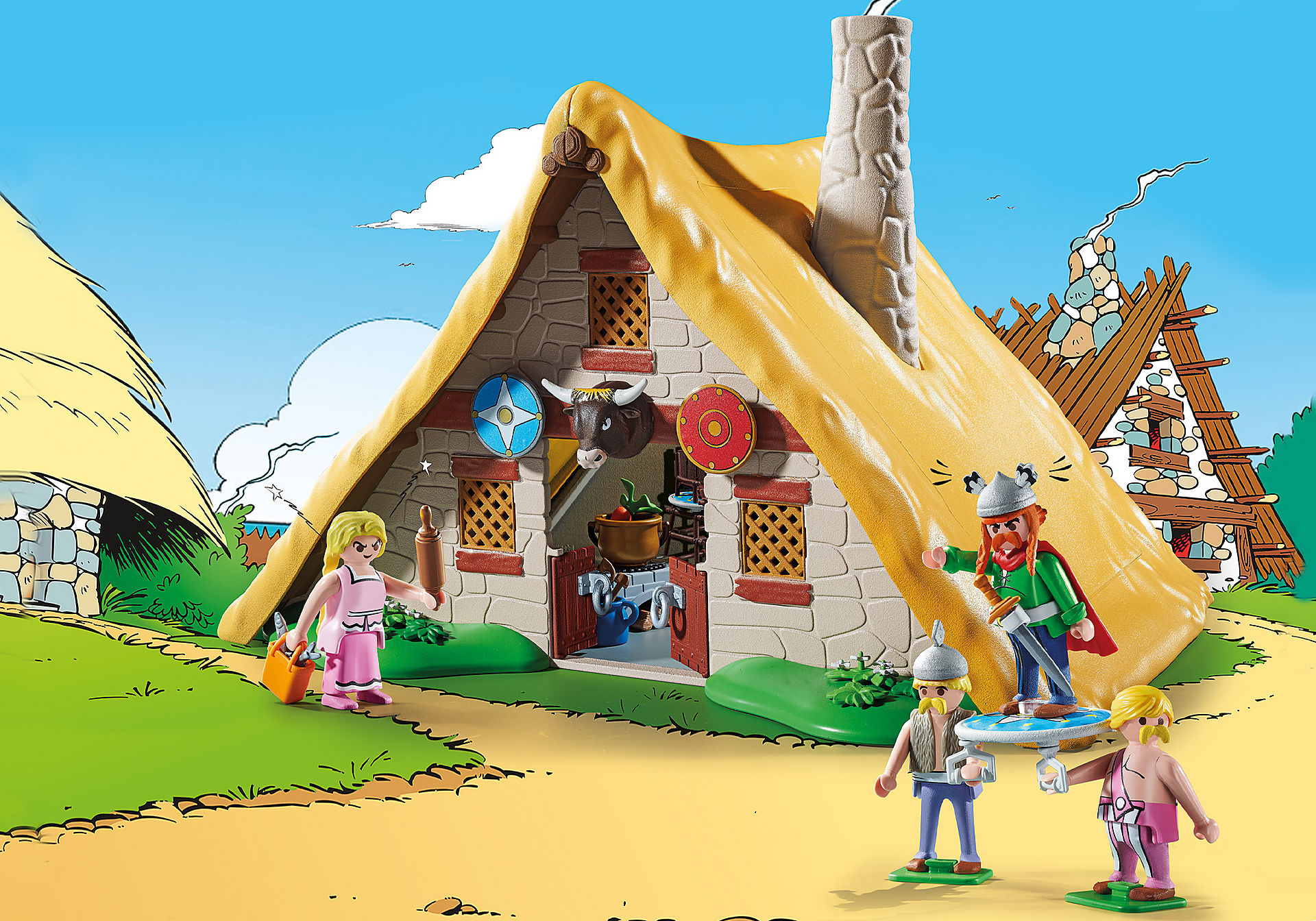 70932 Asterix: Hut van Heroïx zoom image1