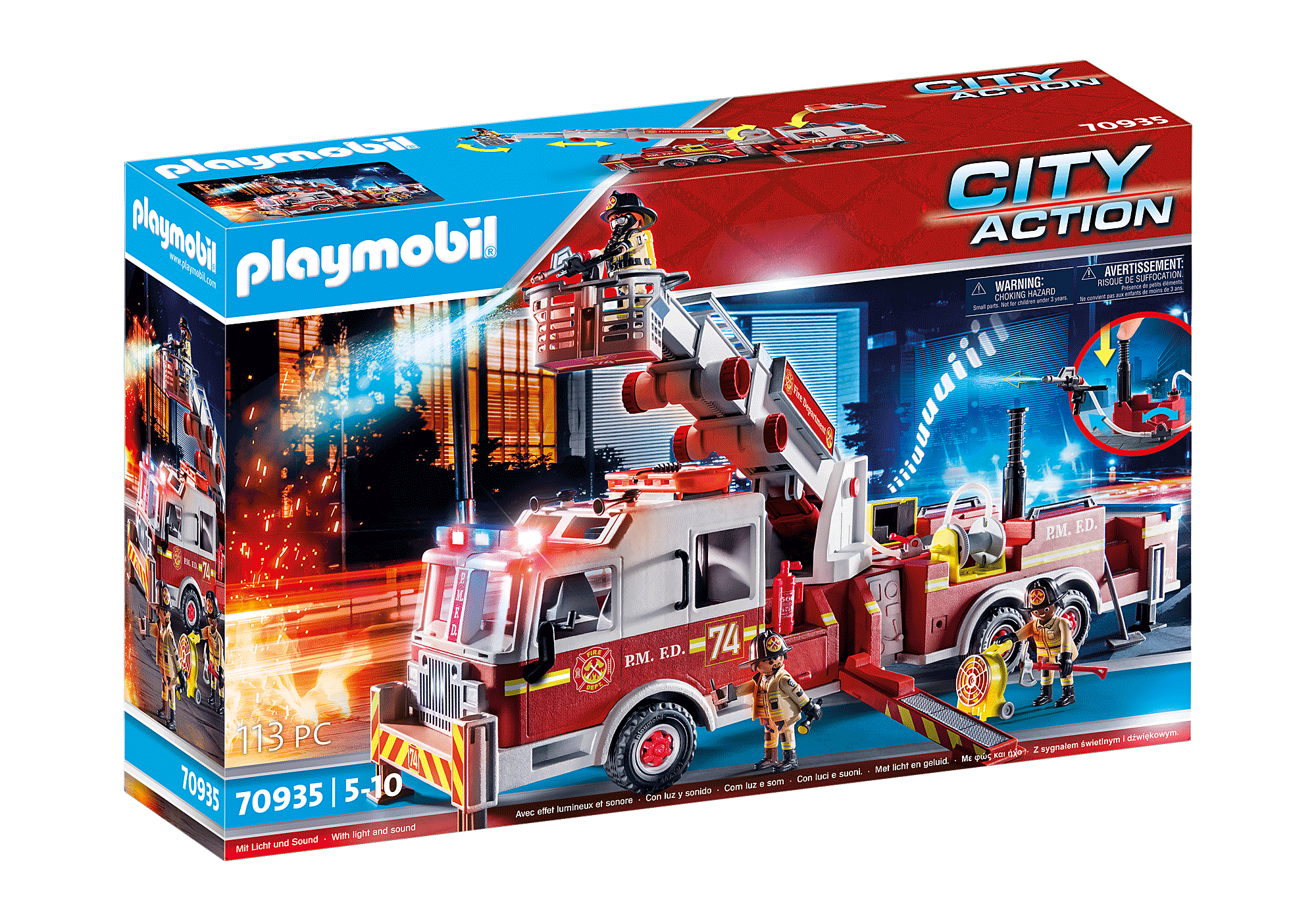 Precio camion top bomberos playmobil