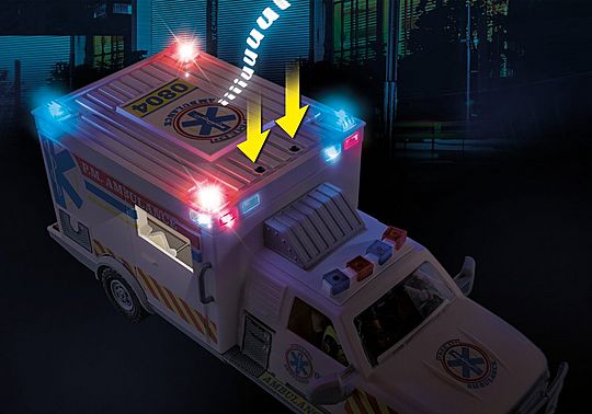 Rettungs-Fahrzeug: US Ambulance Rettungs-Fahrzeug: US Ambulance