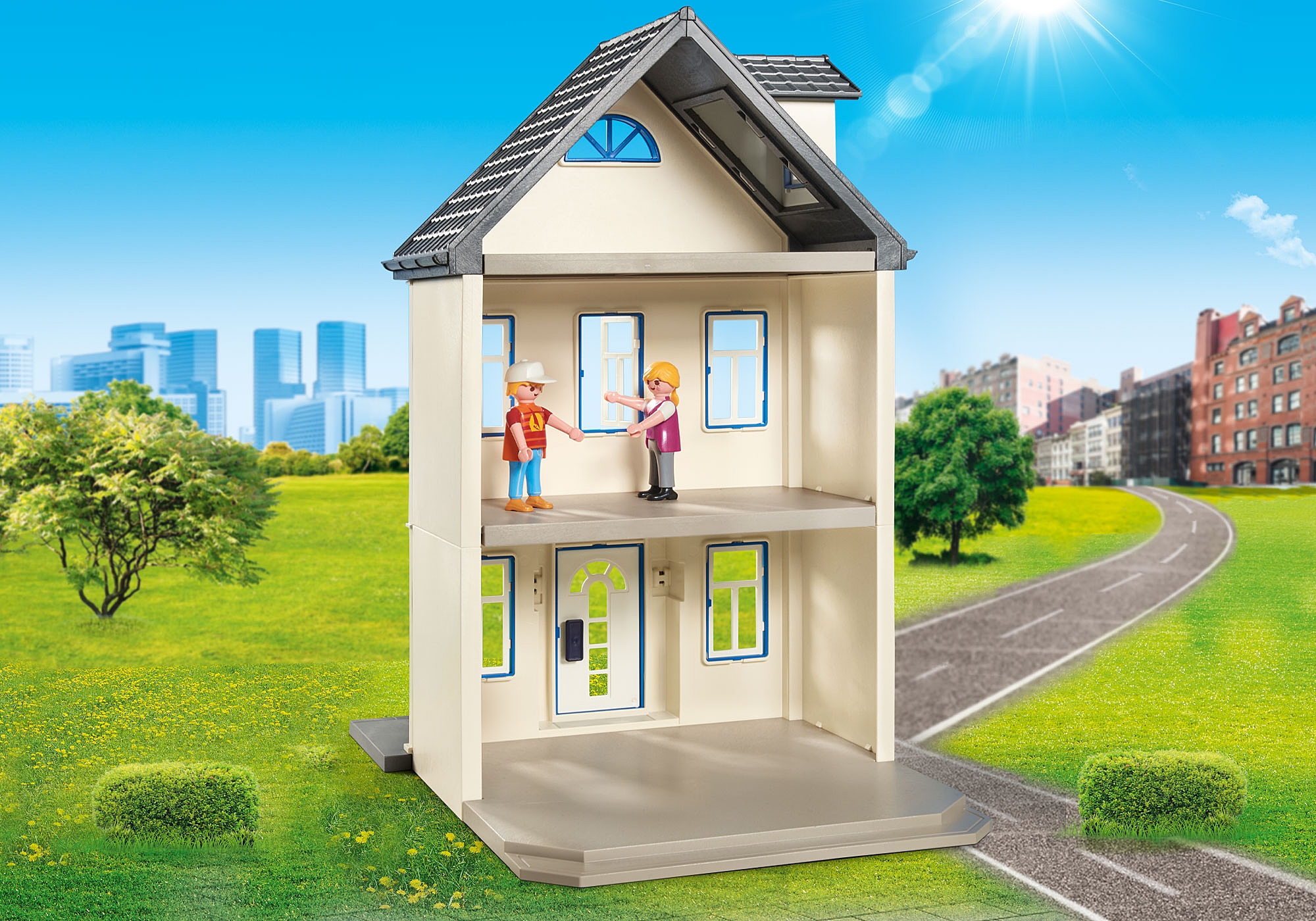 Maison de ville shop playmobil
