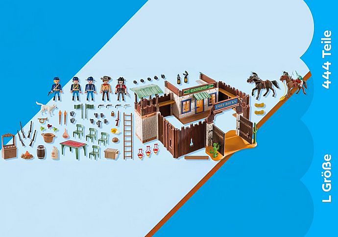 Auf ins Abenteuer: PLAYMOBIL Western Fort entdecken!