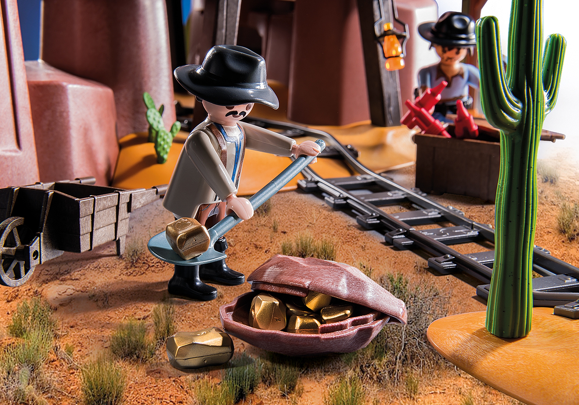 Mina del top oeste playmobil