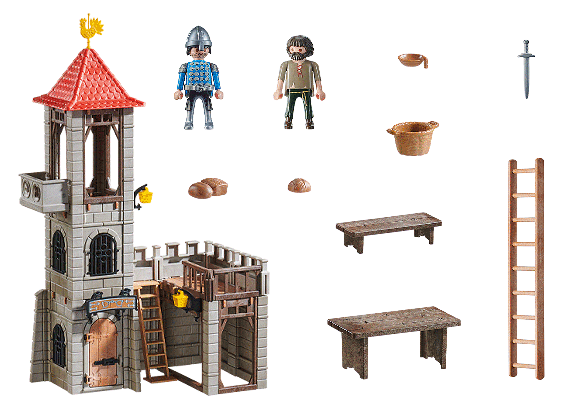 Prison Playmobil avec accessoires et personnages - Playmobil