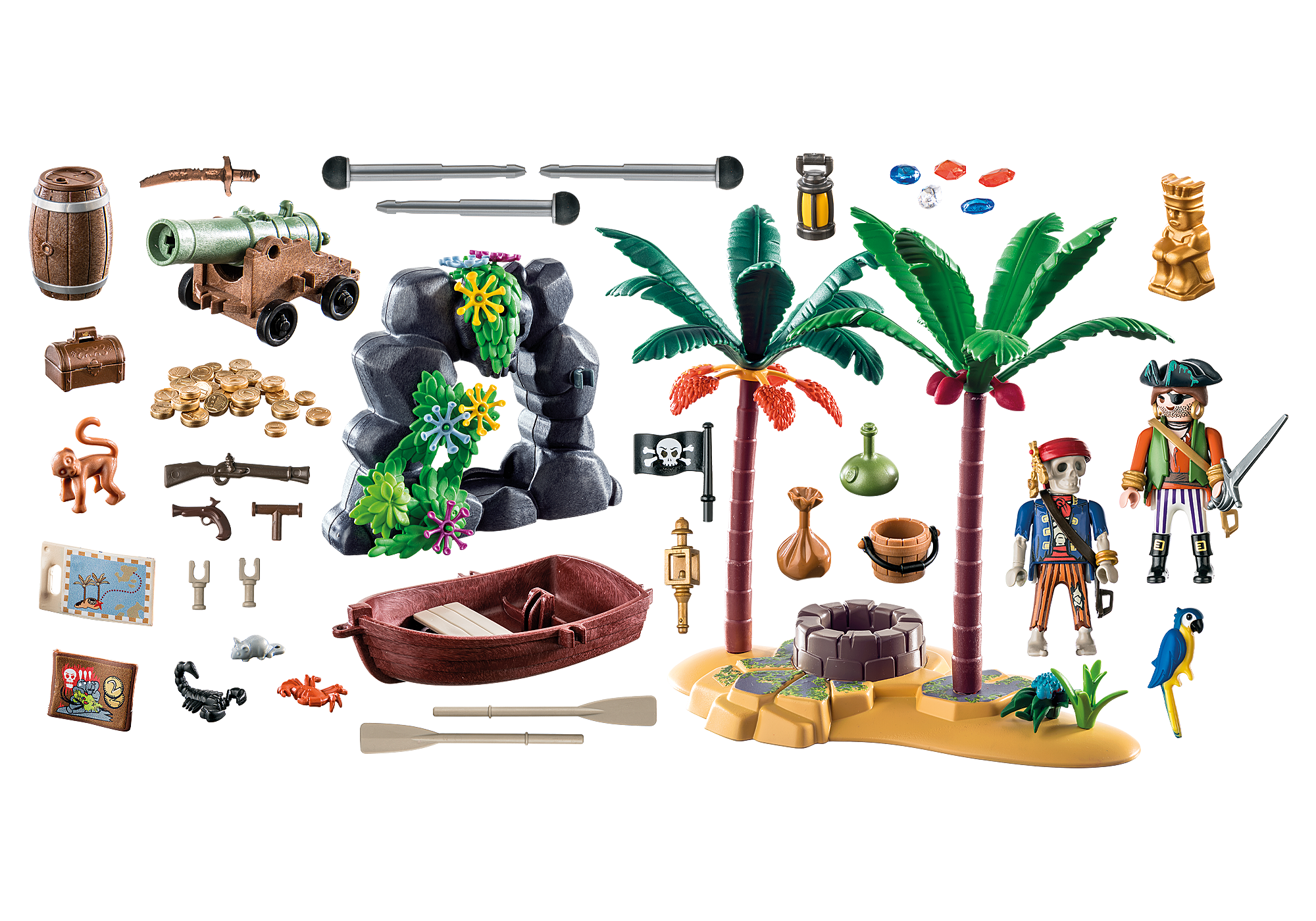 Playmobil pirate treasure island 2025