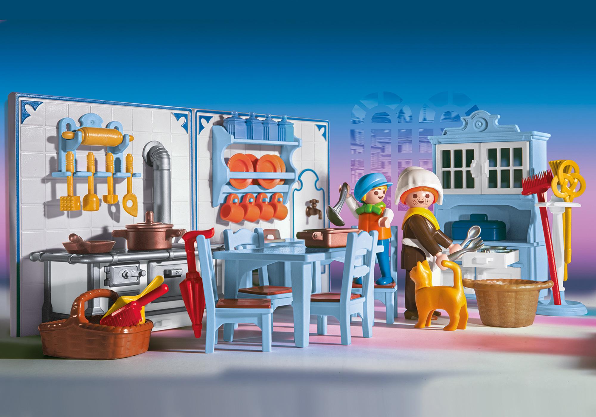 playmobil dollhouse kitchen