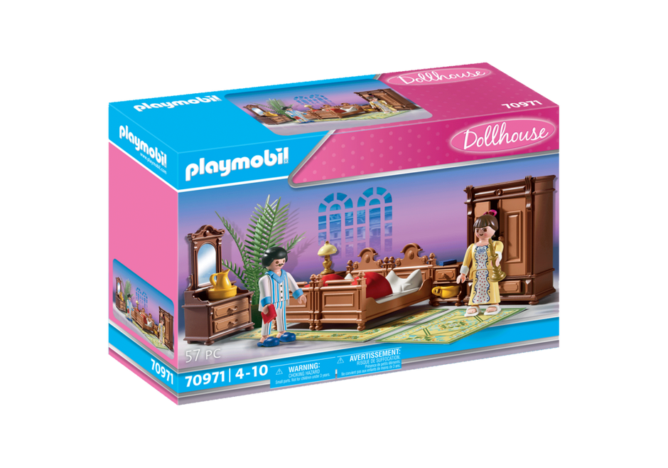 Playmobil Schlafzimmer für Puppenhaus 70890 70971 