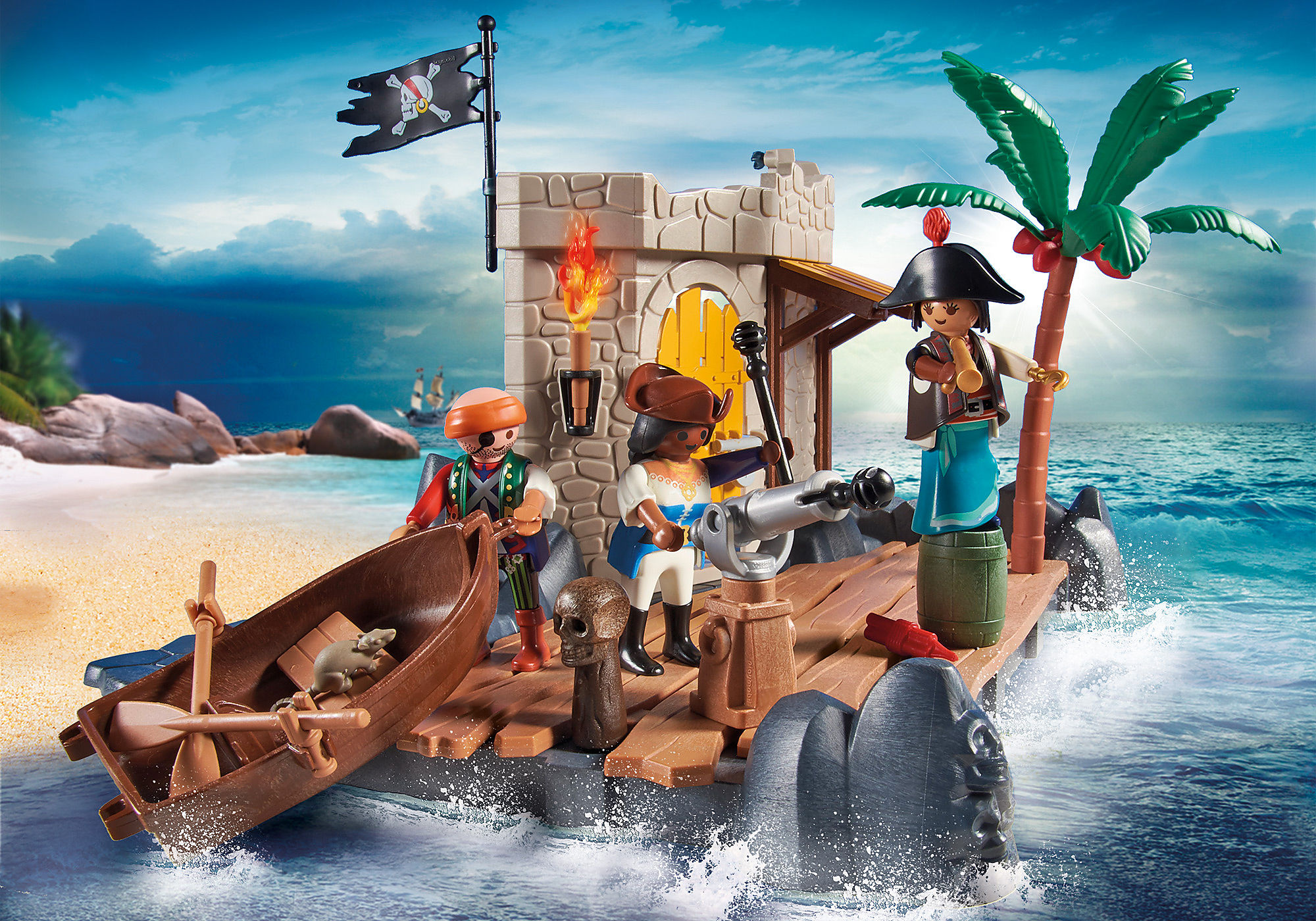 Playmobil My Figures: Island of the Pirates Playset