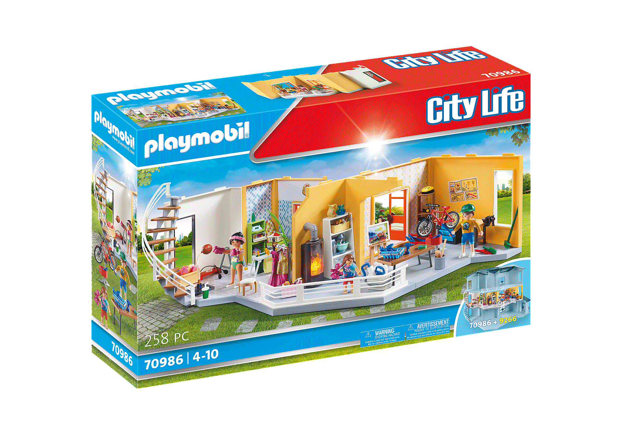 Acheter Playmobil - Maison moderne - Extension d'étage 70986