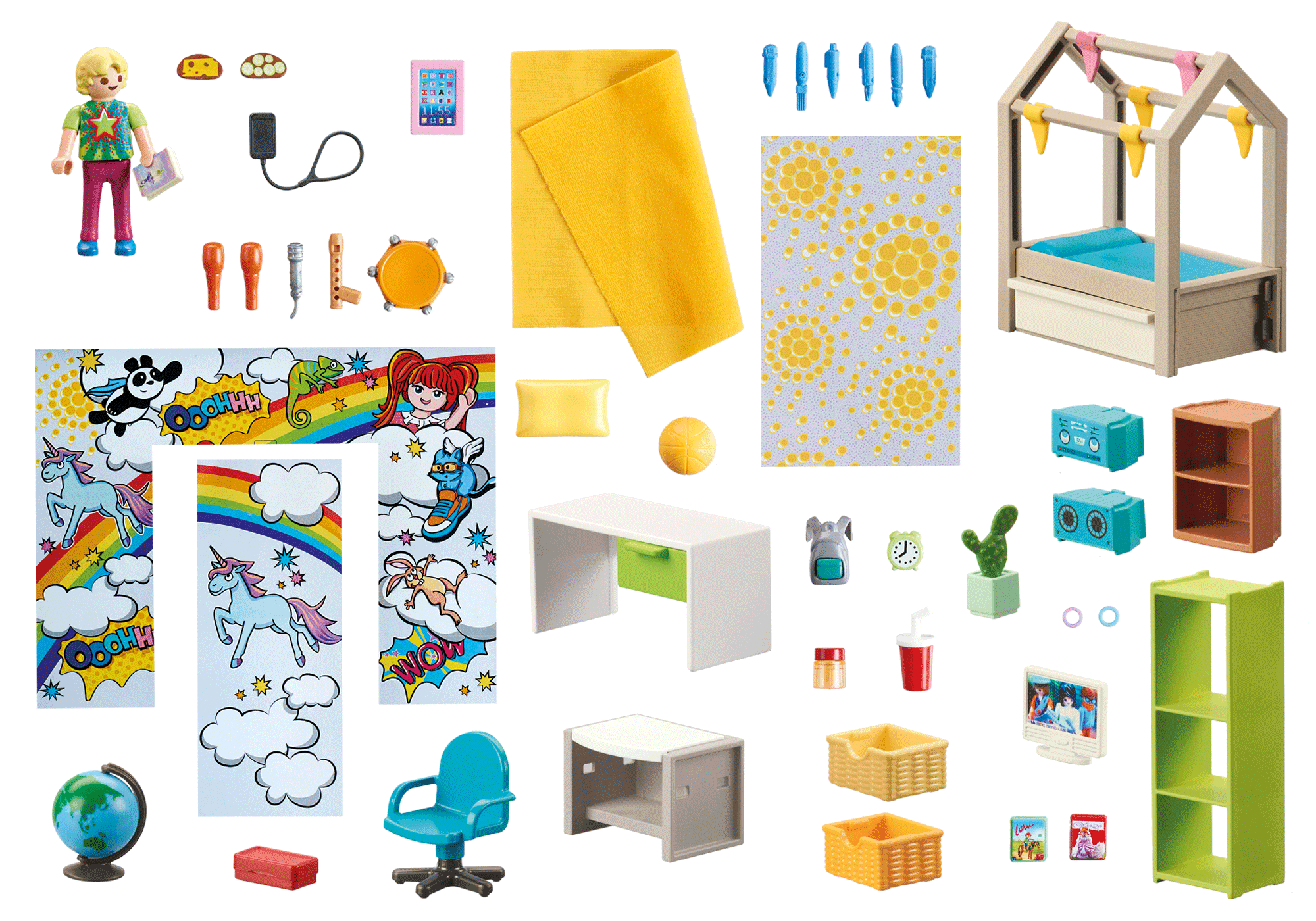 Μοντέρνο εφηβικό δωμάτιο - 70988 | PLAYMOBIL®