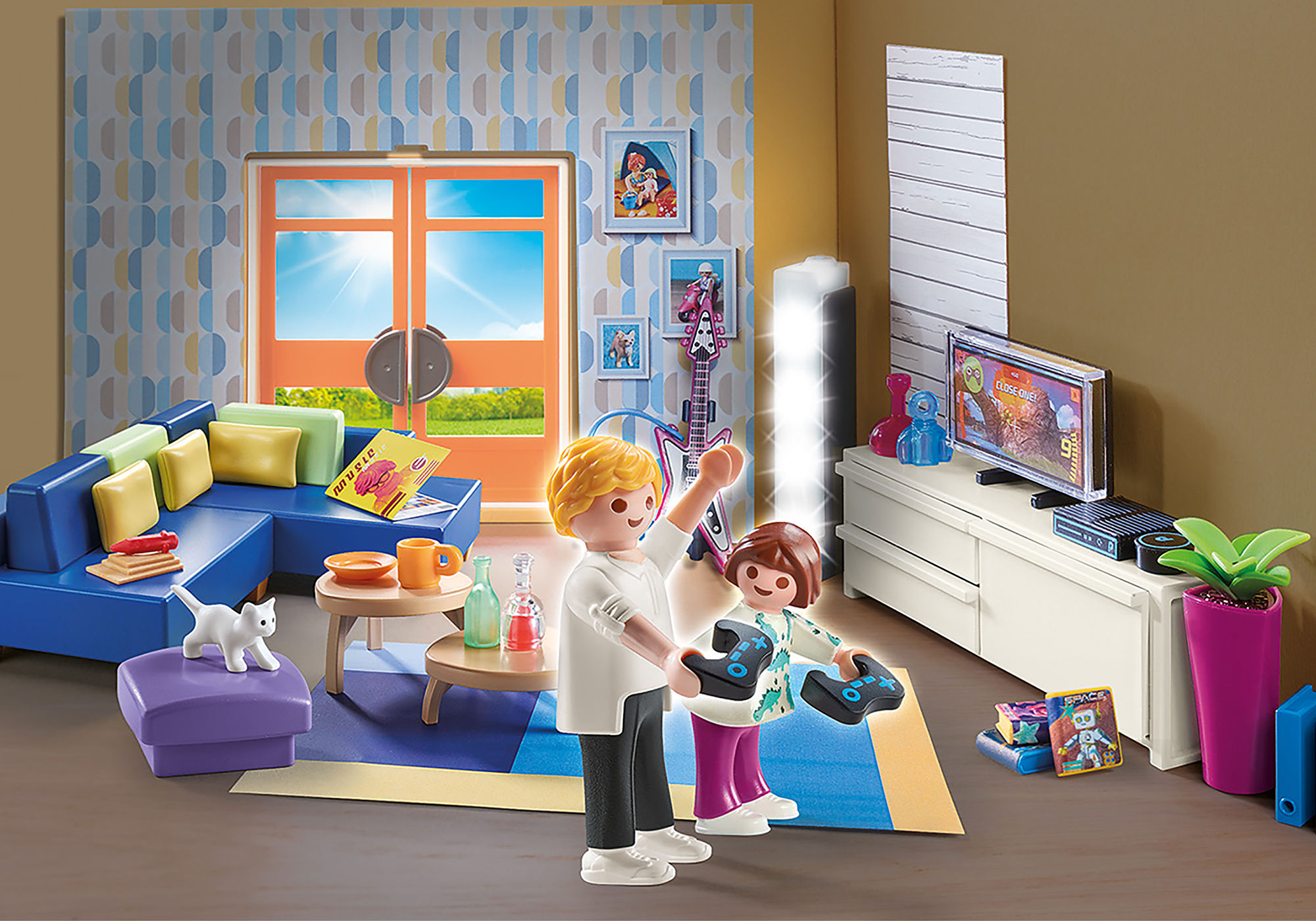 Playmobil : City Life - Etage supplémentaire aménagé pour Maison