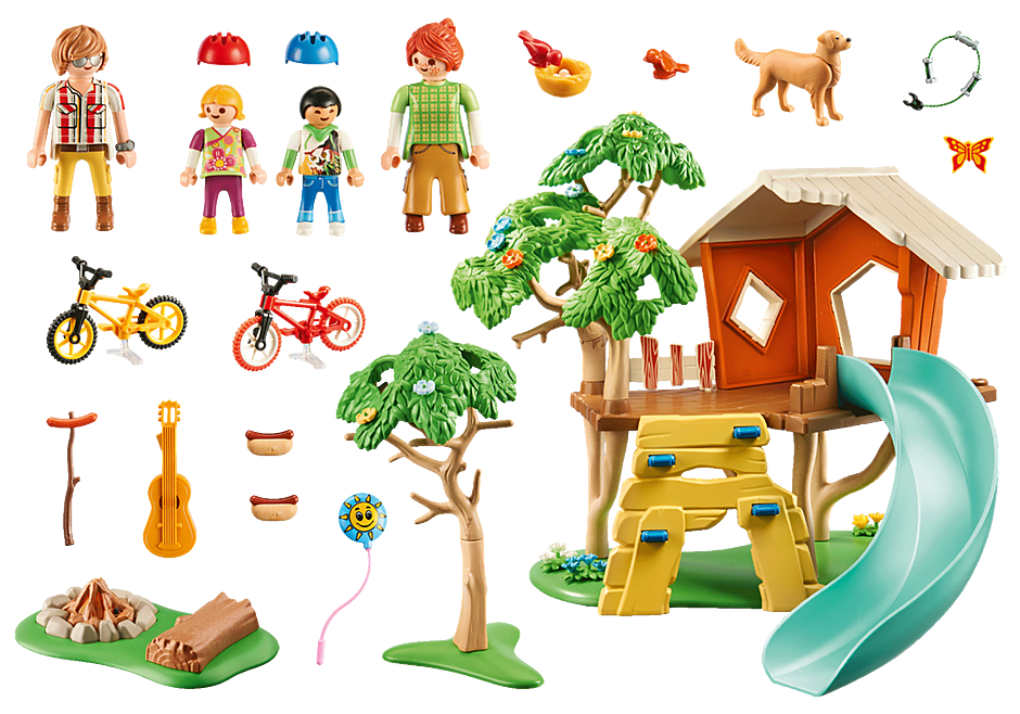 71001 Adventure Treehouse with Slide detail image 4