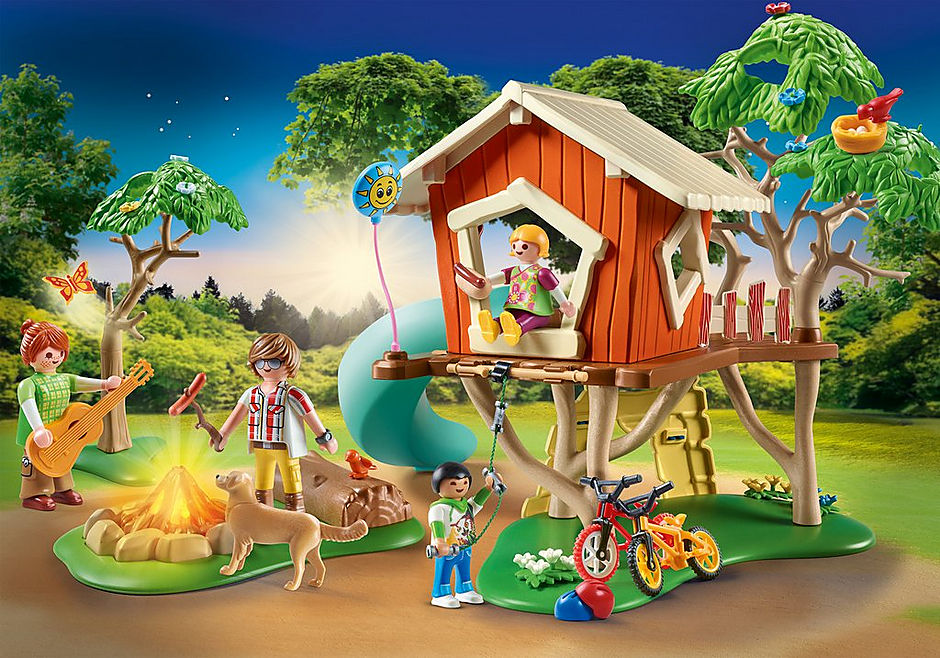 71001 Adventure Treehouse with Slide detail image 1