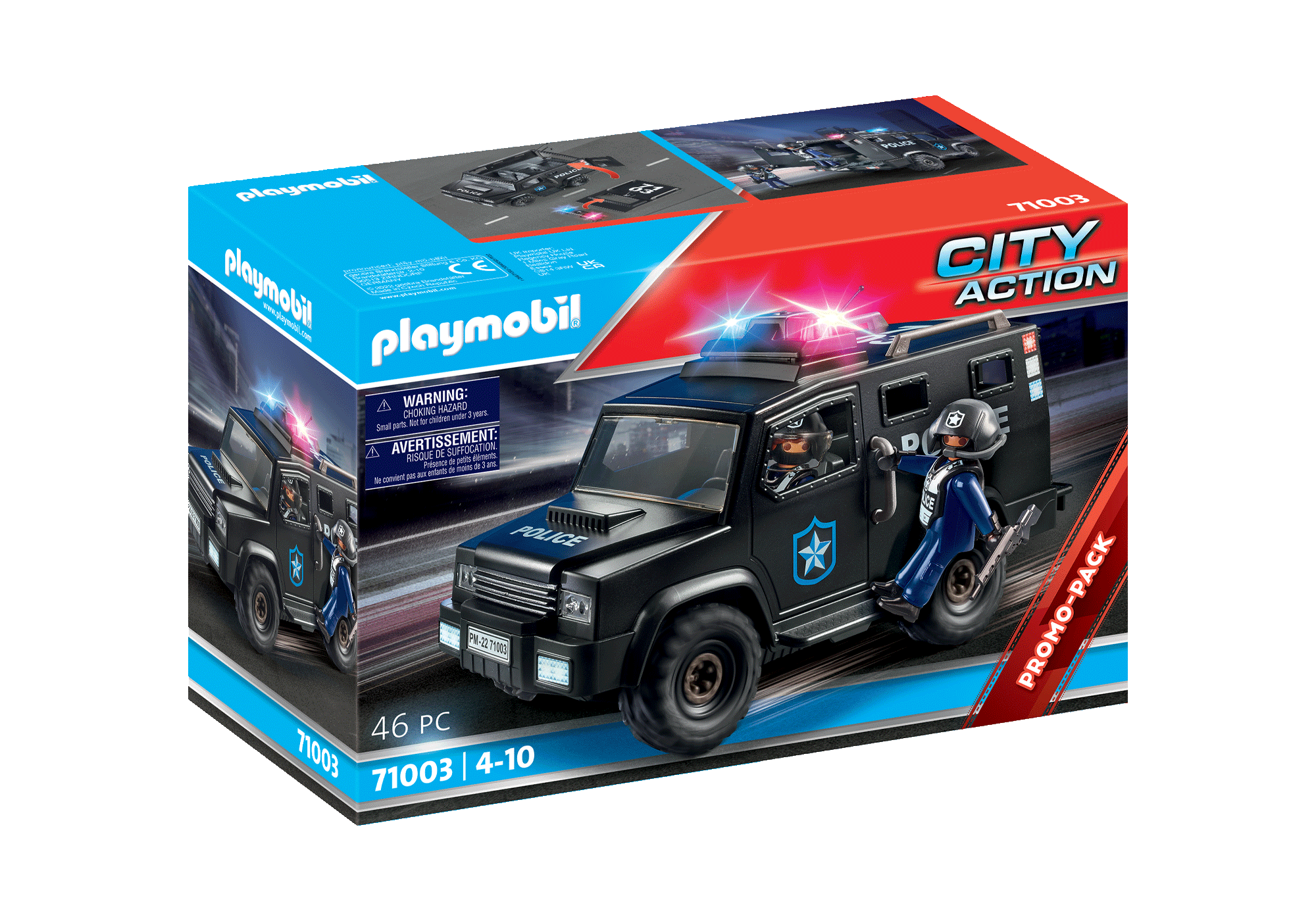 Tactical Unit Vehicle - 71003 | PLAYMOBIL®