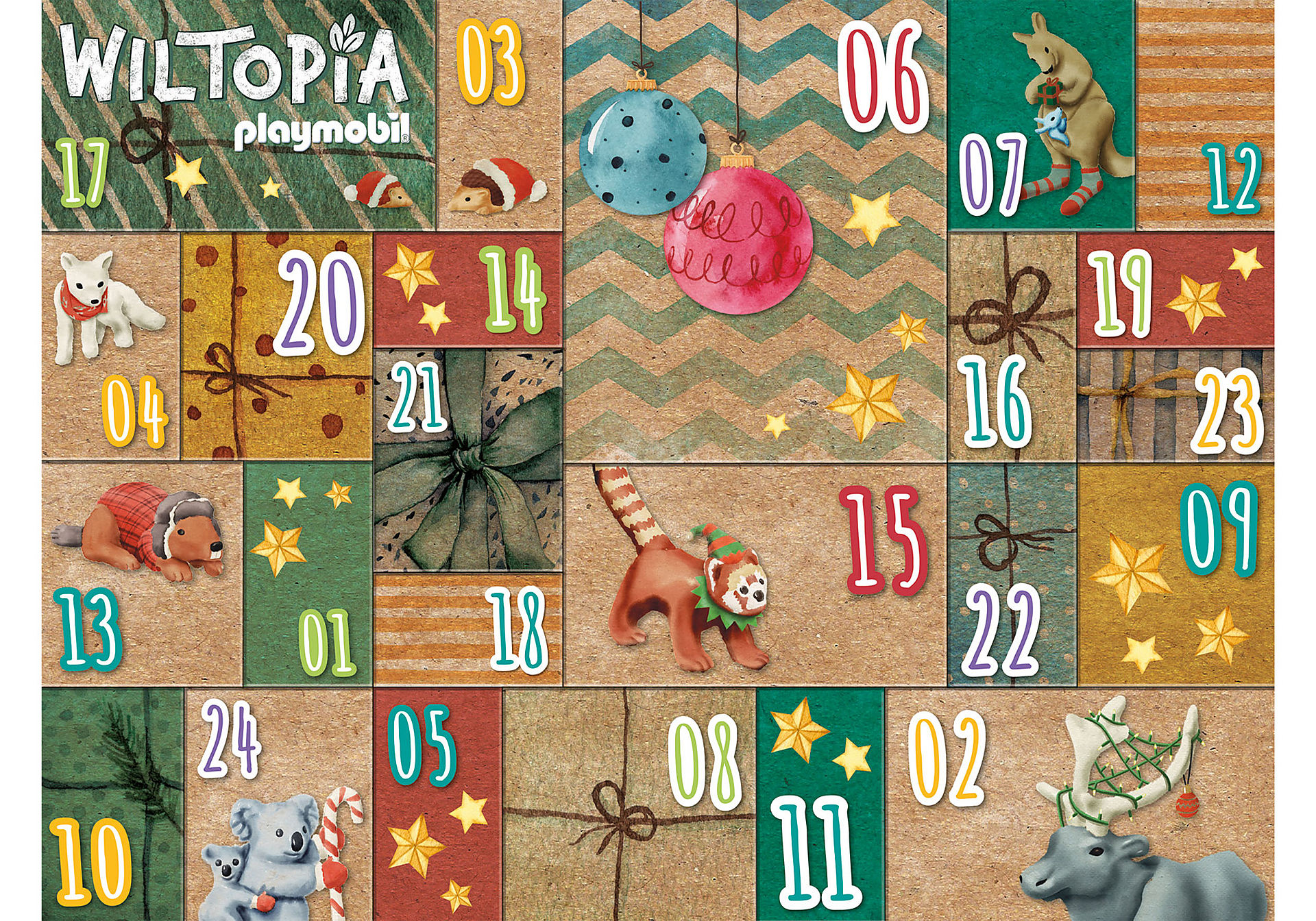 71006 Wiltopia - DIY Advent Calendar: Animal Trip around the World zoom image3