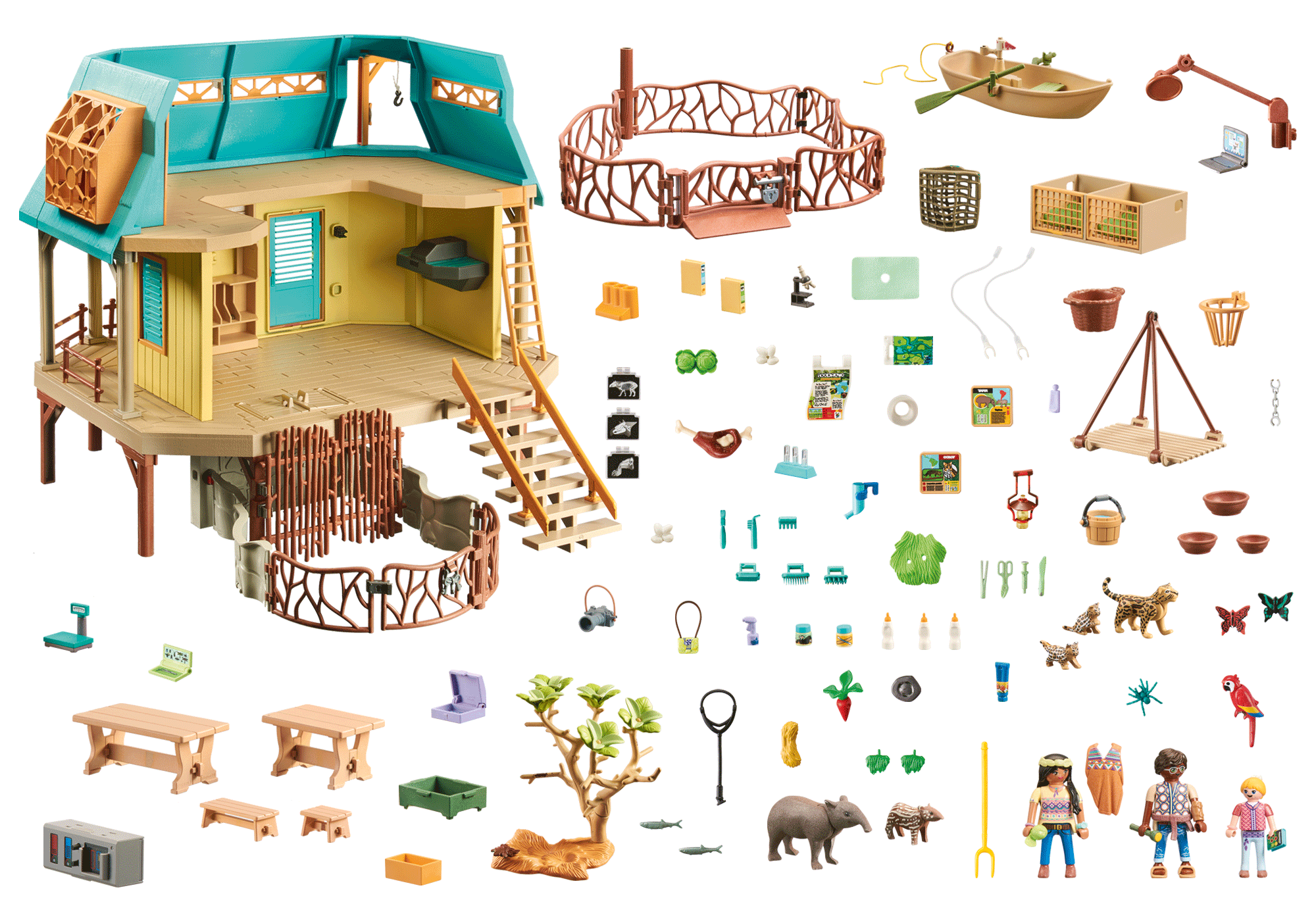Wiltopia - Animal Care Station - 71007 | PLAYMOBIL®