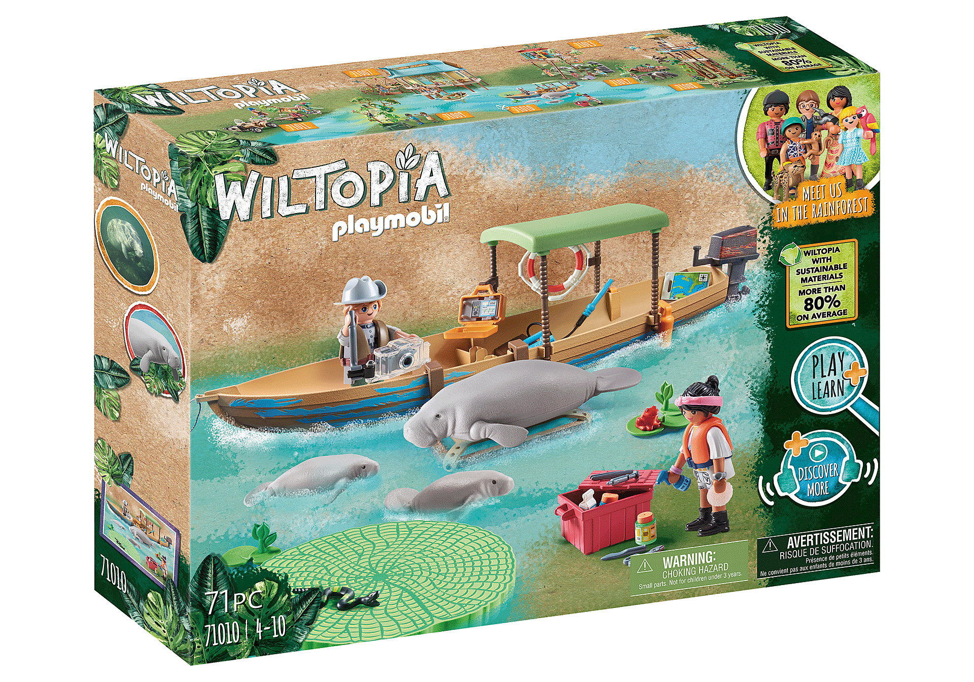 71010 Wiltopia - Gita in barca e lamantini della foresta amazzonica zoom image3