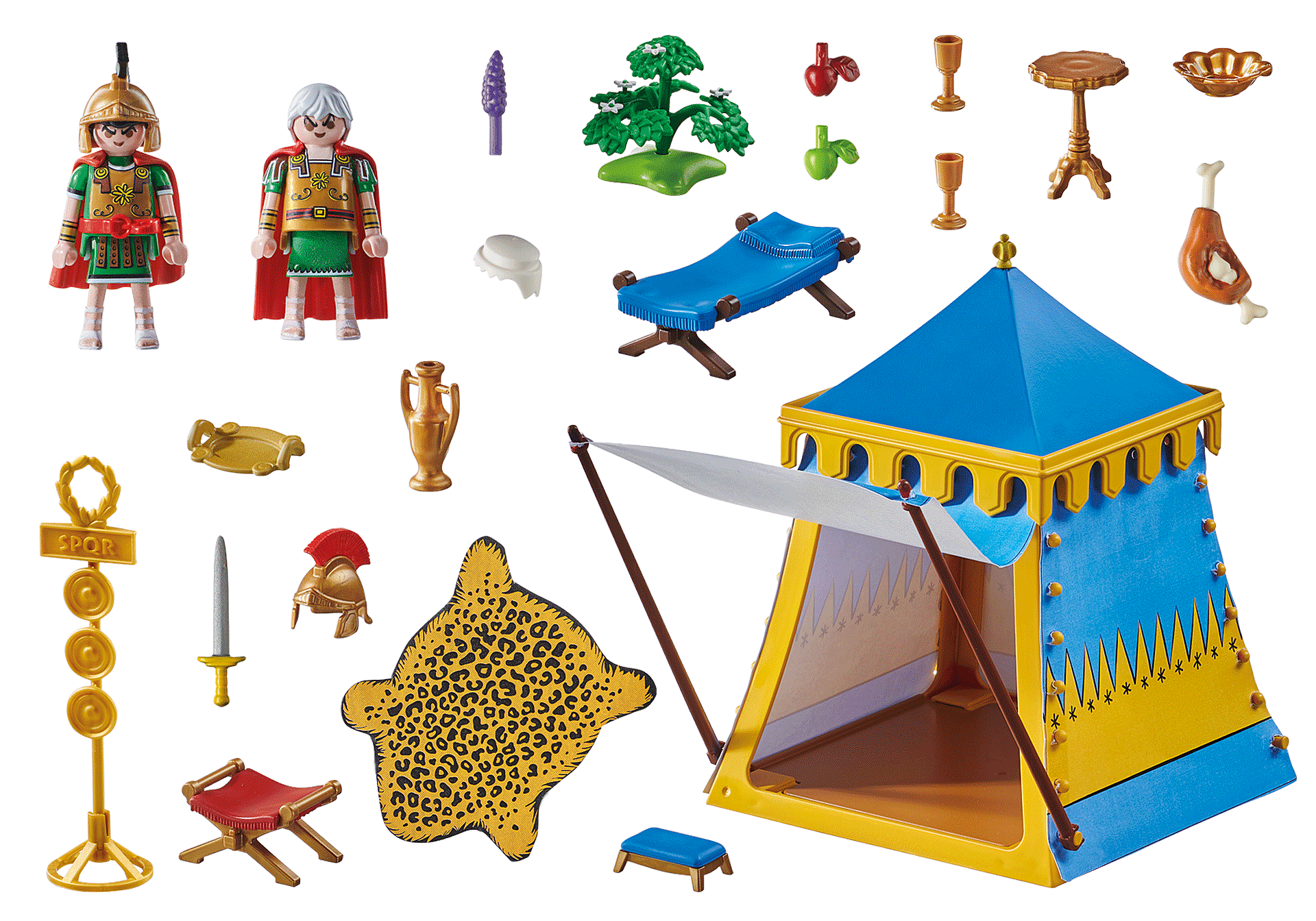 71015 Asterix: Tenda del capo con generali zoom image4