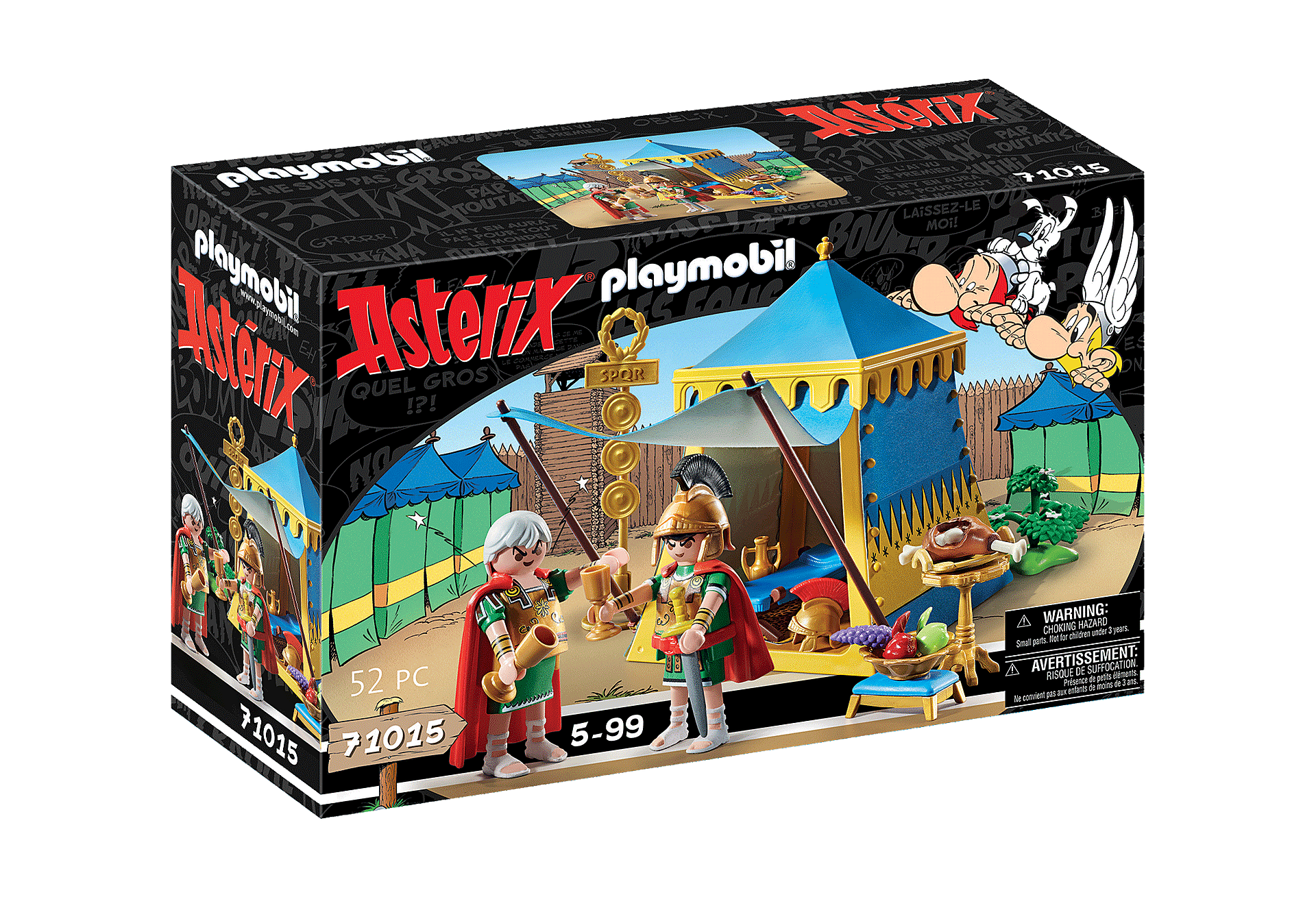 71015 Asterix: Leader's tent with Generals* zoom image2