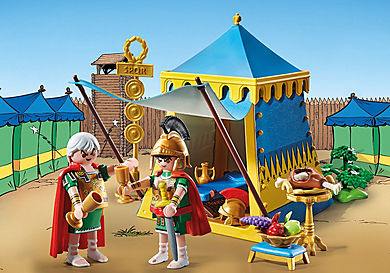 71015 Asterix: Namiot dowódcy z generałami