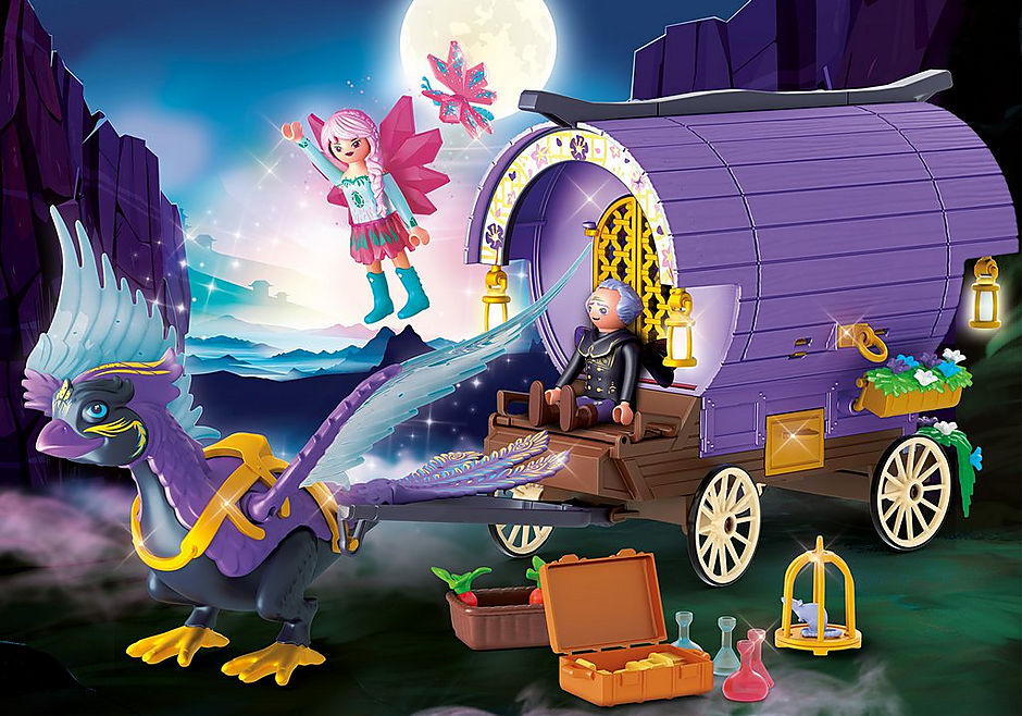 71031 Fairy Carriage with Phoenix detail image 1
