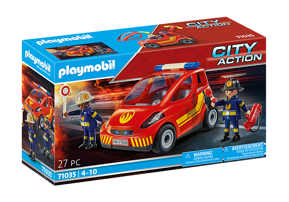 71035 Firefighter with Car detail image 2