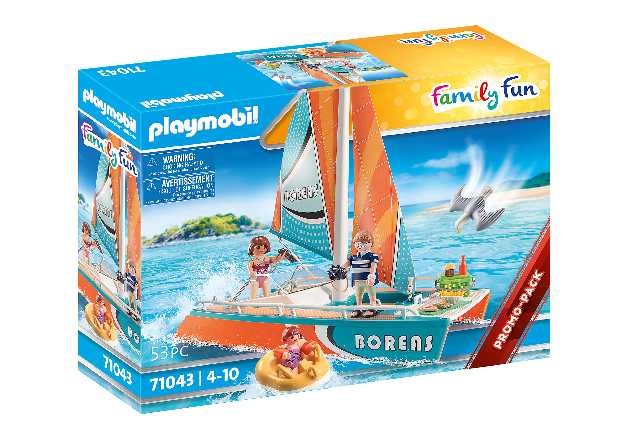 70743 - Playmobil Family Fun - Famille de campeurs Playmobil