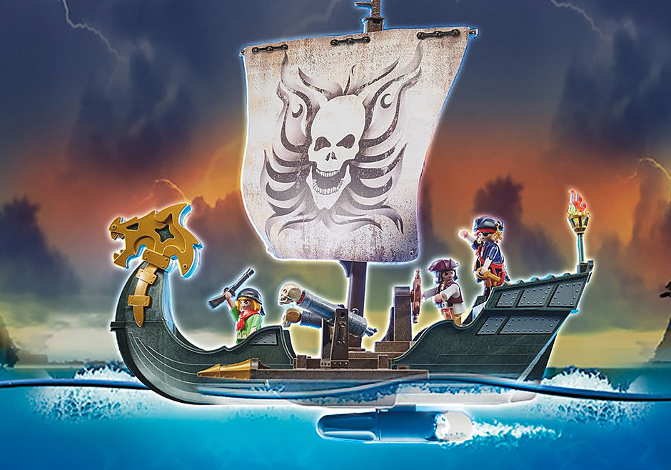 71046 FunPark Pirate Ship detail image 4