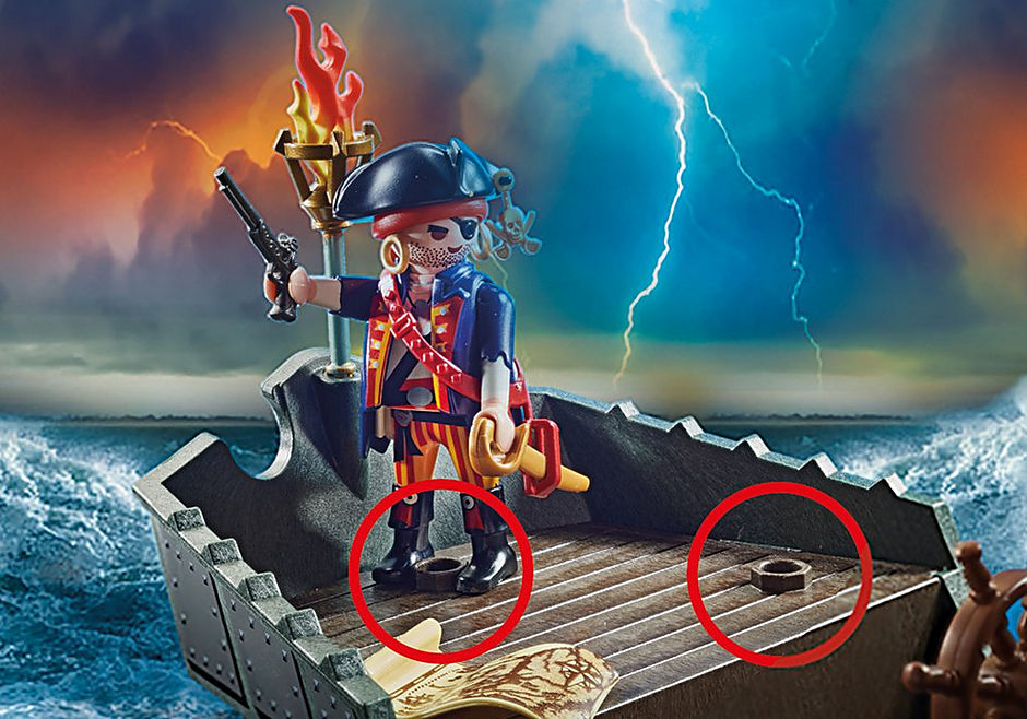 71046 FunPark Pirate Ship detail image 7
