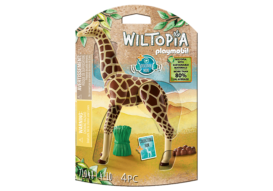 71048 Wiltopia - Giraffa detail image 2