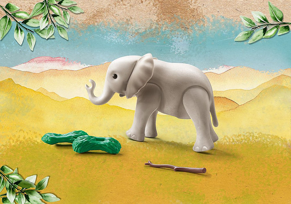 71049 Wiltopia - Baby olifant detail image 1