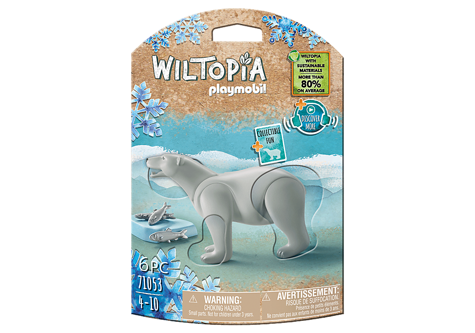71053 Wiltopia - Urso Polar detail image 2