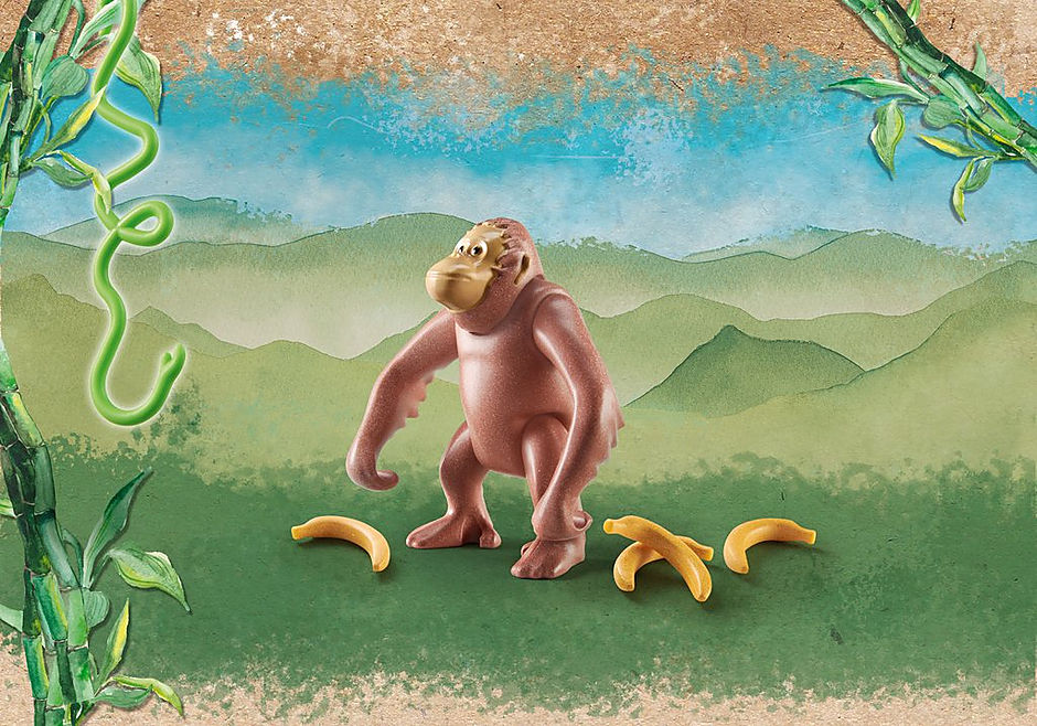 71057 Wiltopia – Orangutang detail image 1
