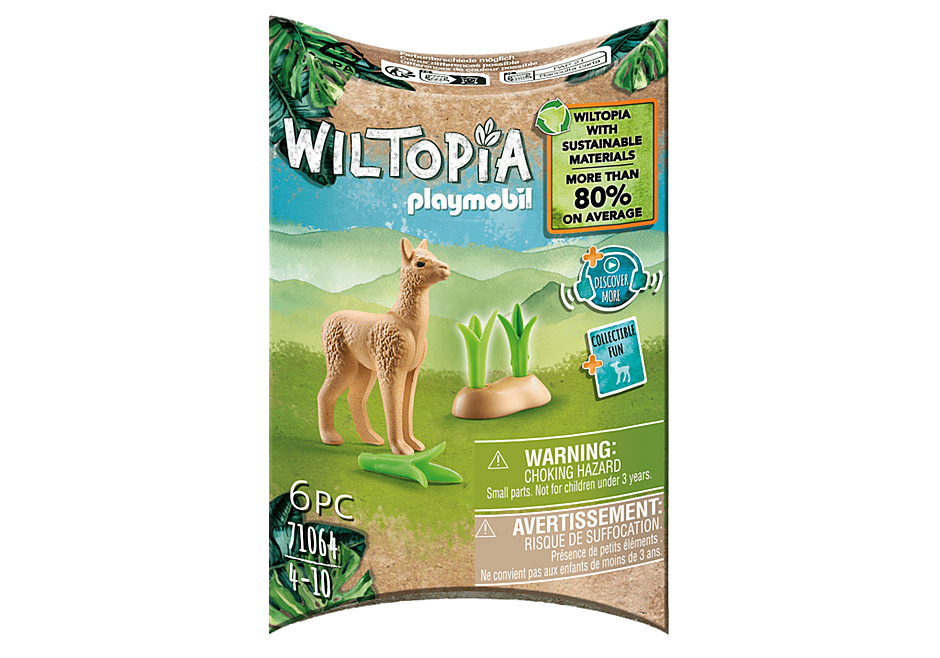 71064 Wiltopia - Alpaca Jovem  detail image 2