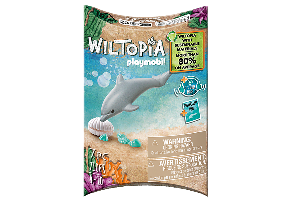 71068 Wiltopia - Young Dolphin detail image 3