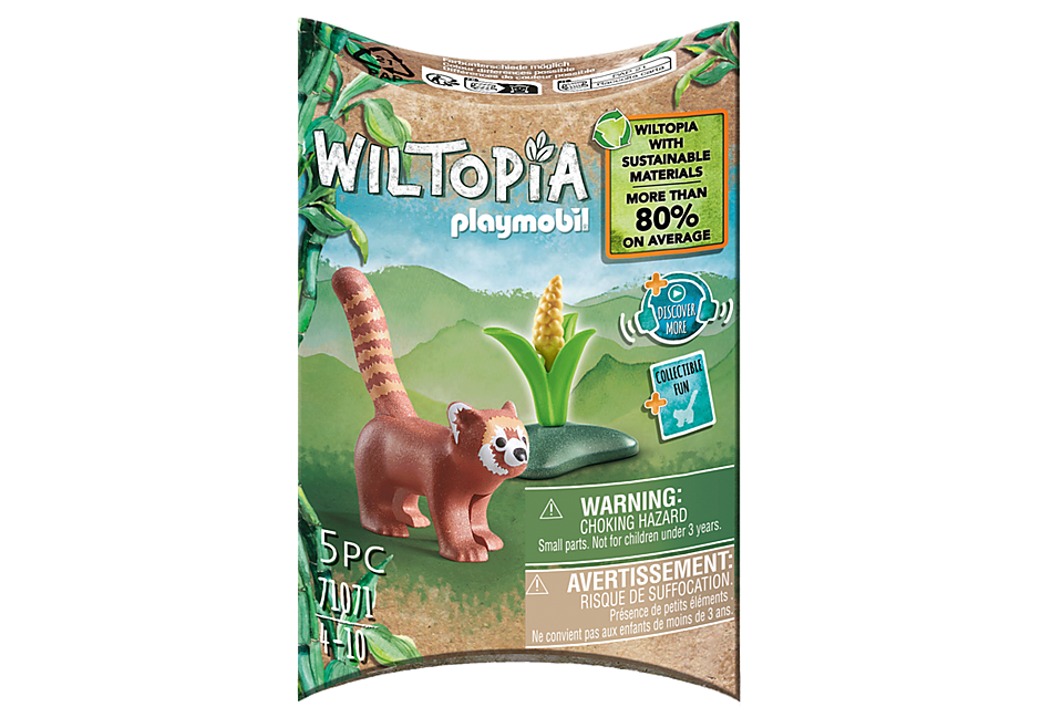 71071 Wiltopia - Rode panda detail image 2