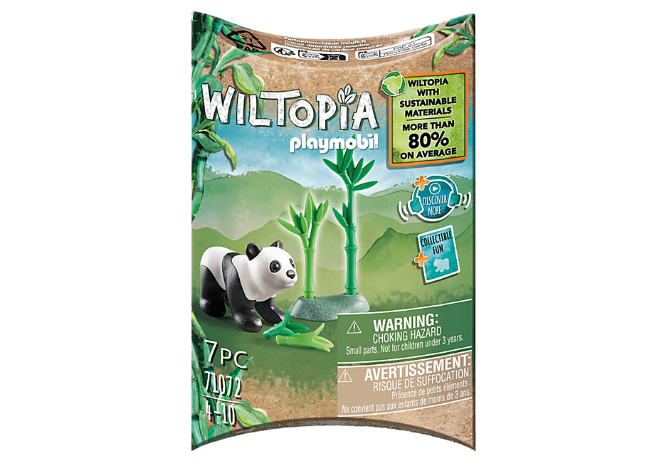 71072 Wiltopia - Kölyök panda detail image 3
