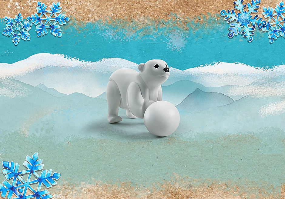 71073 Wiltopia - Mały niedźwiedź polarny detail image 1
