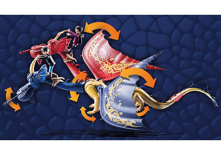 71080 Dragons: Les Neuf Royaumes - Wu et Wei & Jun detail image 5