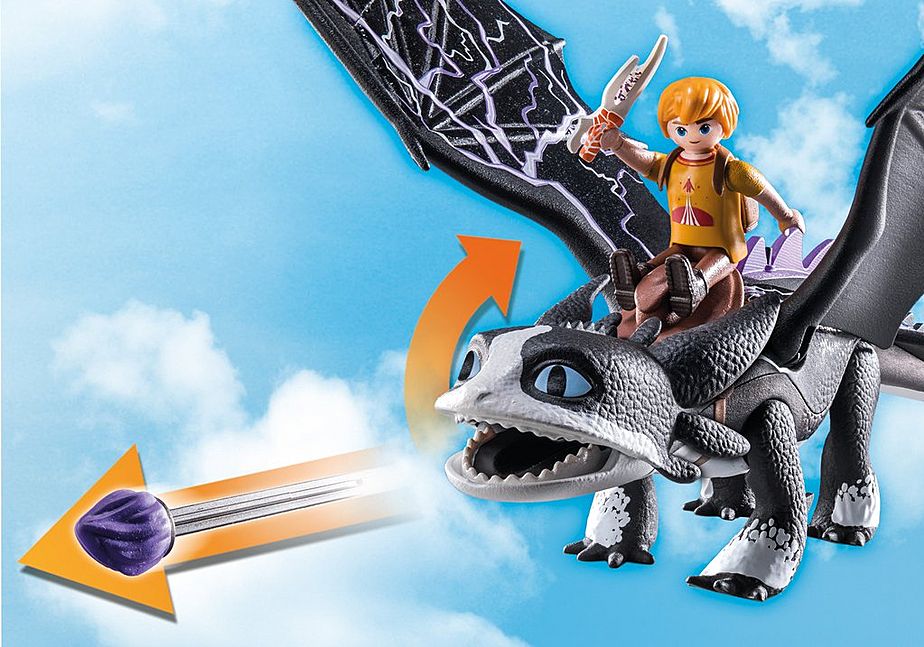 Dragons Nine Realms Thunder Tom 71081 PLAYMOBIL