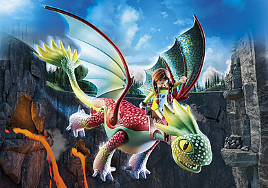 71083 Dragons Nine Realms: Feathers & Alex
