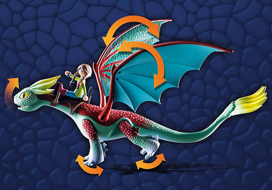 71083 Dragons: Les Neuf Royaumes - Panache & Alex detail image 5