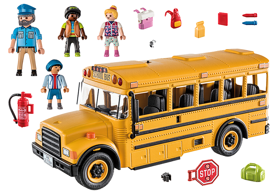 71094 Amerikaanse schoolbus detail image 3