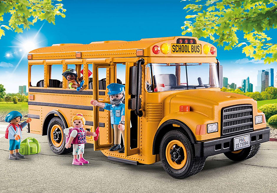 71094 Amerikaanse schoolbus detail image 1