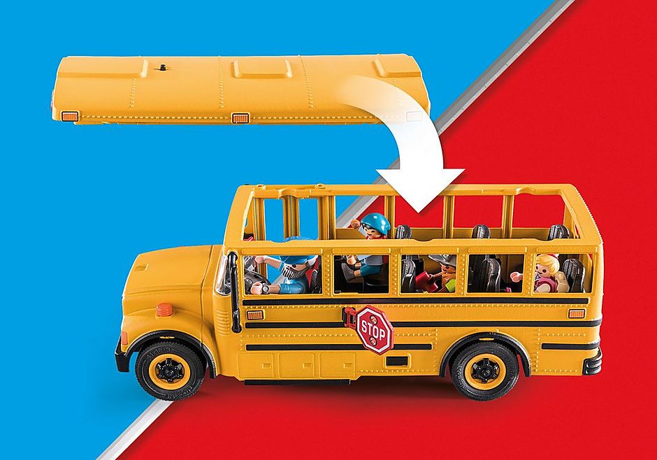 71094 Amerikaanse schoolbus detail image 4