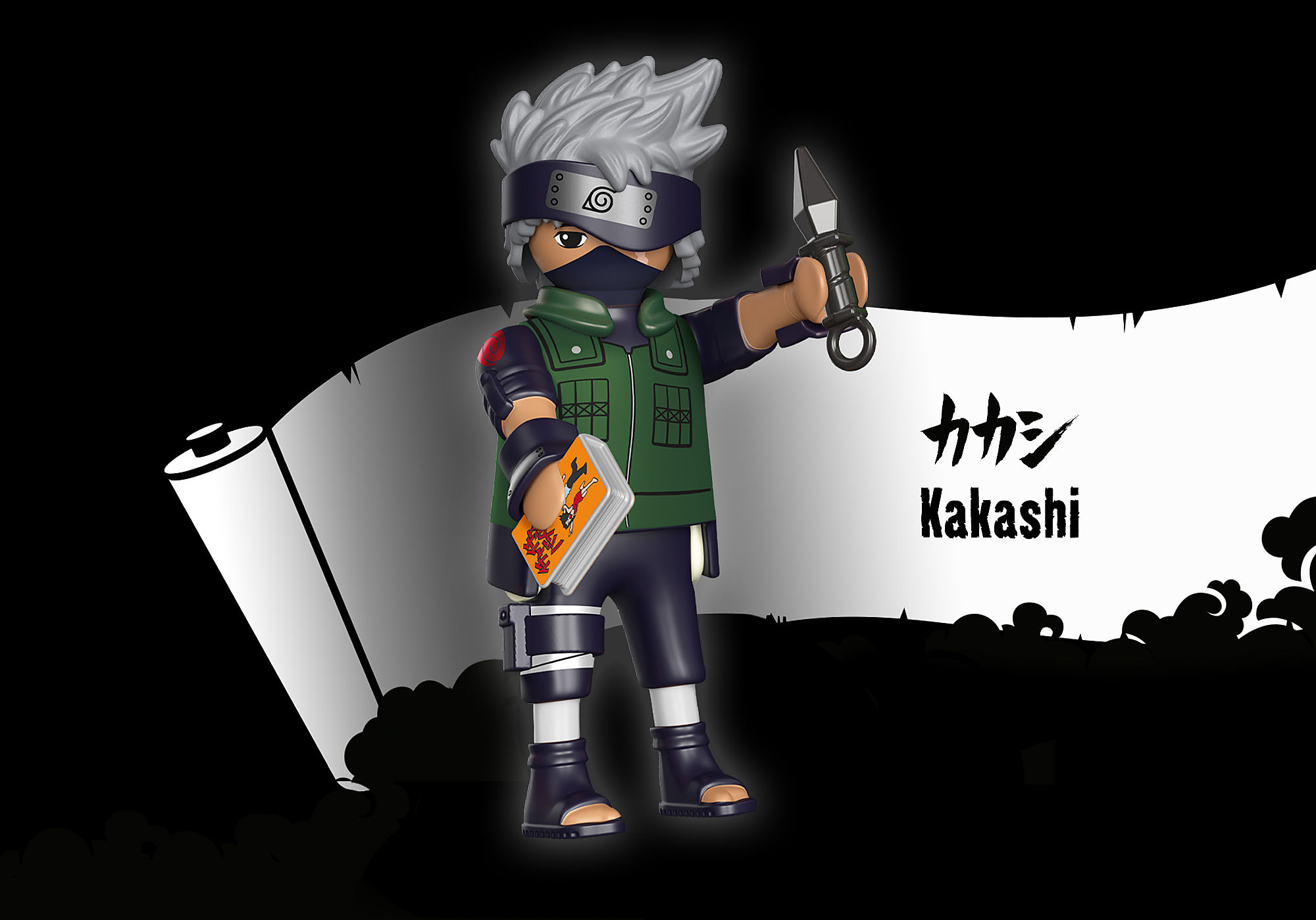 Kakashi e equipe 7 para colorir - Imprimir Desenhos
