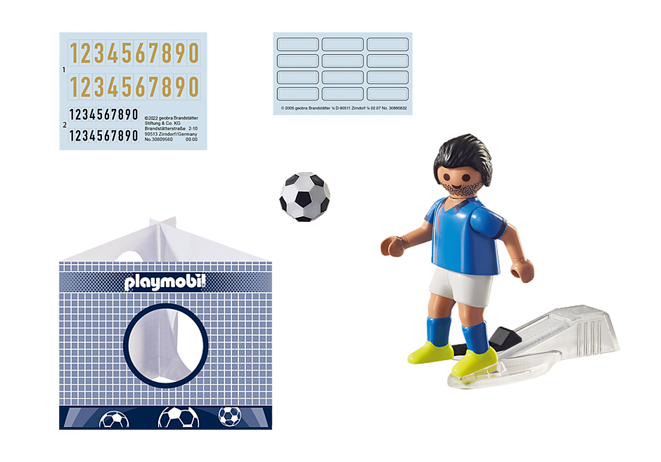 71122 Soccer Player - Italy detail image 3